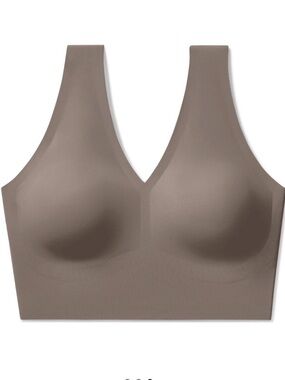 True & Co Wireless V-Neck Bralette in Muse Women’s Loungewear Size M NWT
